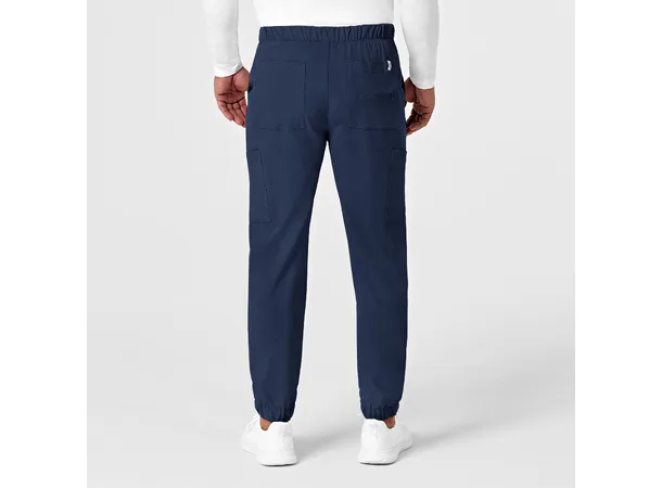 Renew Herrebukse med strikk i ben Navy M 