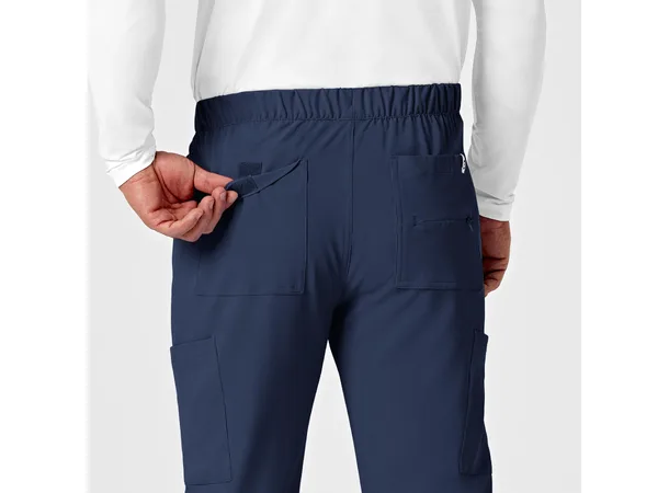 Renew Herrebukse med strikk i ben Navy M 
