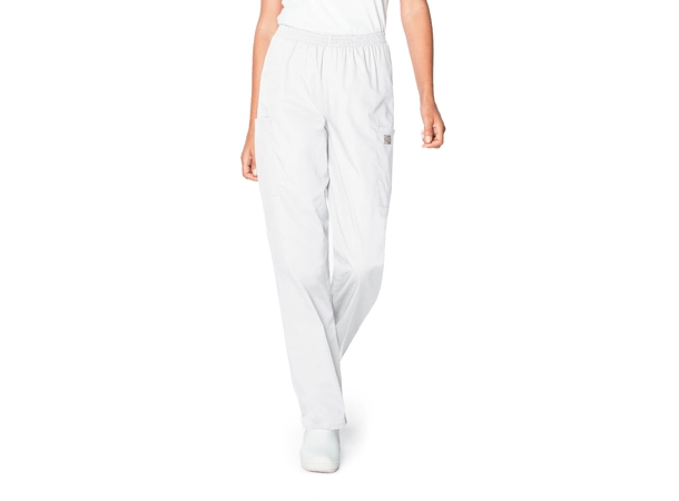 Scrub Zone cargo bukse White S 