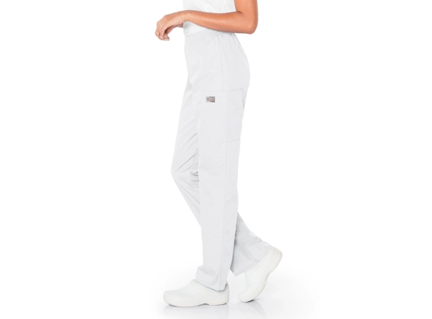 Scrub Zone cargo bukse White S 