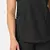 Renew Dametunika med V-hals og sidelomme Black 3XL 