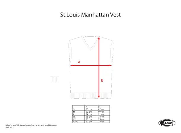 Easy Vest Manhattan KoksGrå XL 