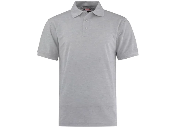Easy Polo Lys Gråmelert XL 