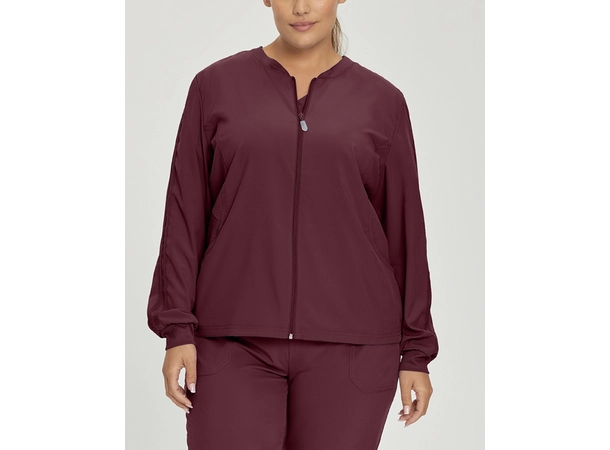 FIT Jakke med prinsessesøm Wine (Burgundy) S 
