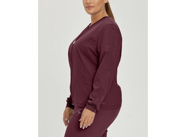 FIT Jakke med prinsessesøm Wine (Burgundy) S 