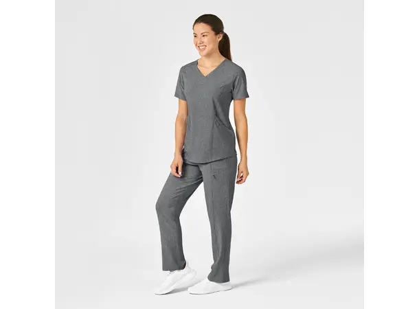 Renew Dambukse med høyt liv og smale ben Grey Heather 3XL 