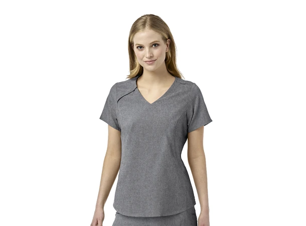 Renew Dametunika med skjult glidelås Grey Heather L 