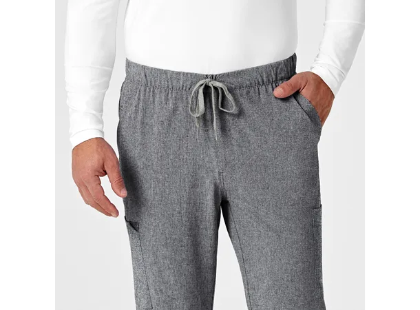 Renew Herrebukse med strikk i ben Grey Heather M 