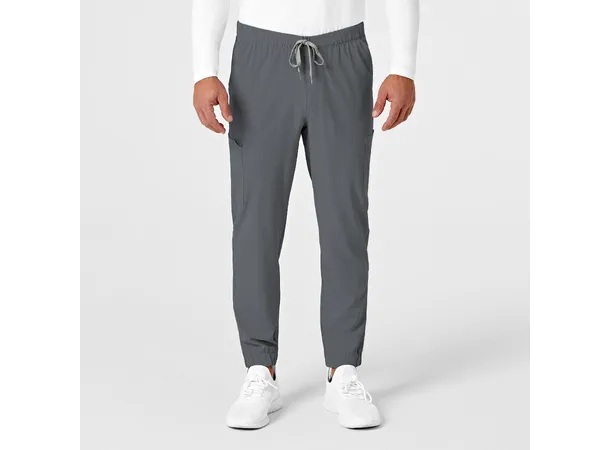 Renew Herrebukse med strikk i ben Pewter S 
