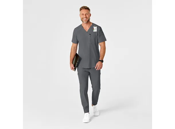 Renew Herrebukse med strikk i ben Pewter S 