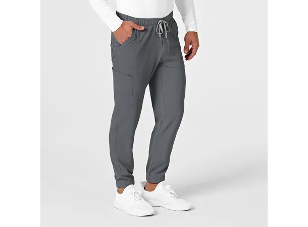 Renew Herrebukse med strikk i ben Pewter S 