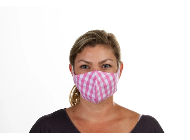 Tøymunnbind 3 Pk Pink-OneSize 