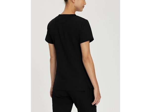 V-Tess Atletisk Topp med V-hals Black M 
