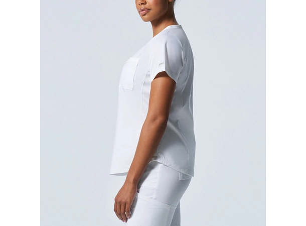 ProFlex Dametunika med brystlomme White XL 