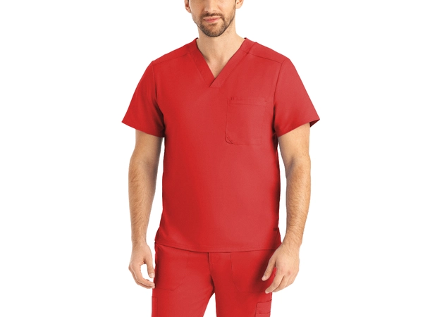 ProFlex Herretunika med brystlomme True Red S 