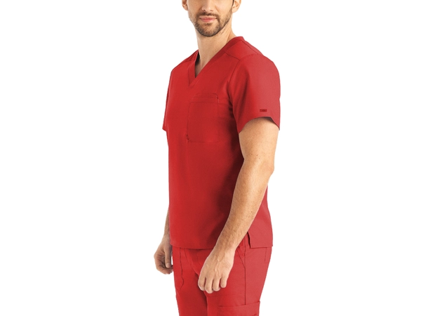 ProFlex Herretunika med brystlomme True Red S 