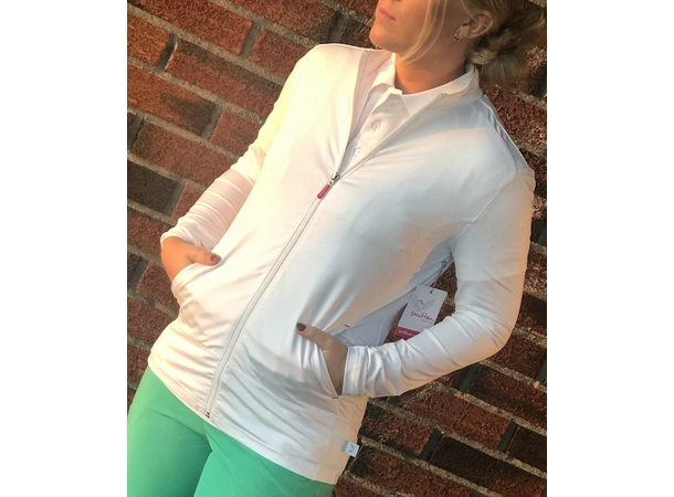 Smitten Jakke med glidelås White XS 