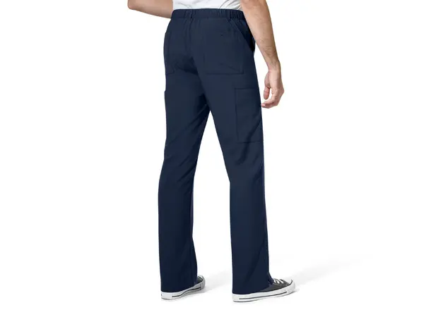 W123 Herrebukse med rette ben Navy M 