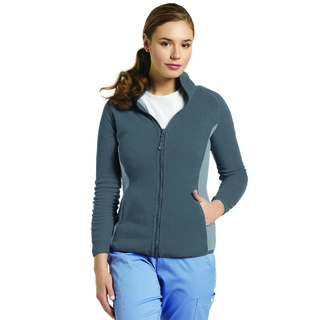 Fleece jakke med lommer Pewter XS