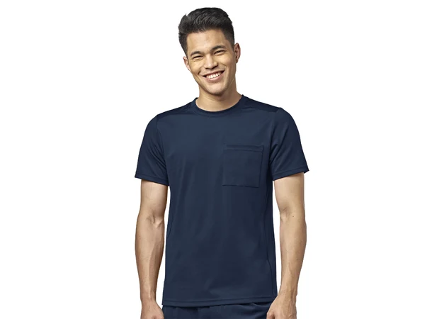 Moto Herretunika med rund hals 