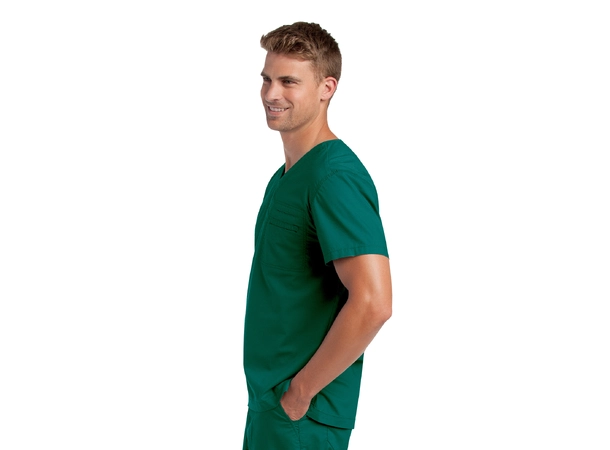 Prewashed herre tunika med V-hals Hunter S 