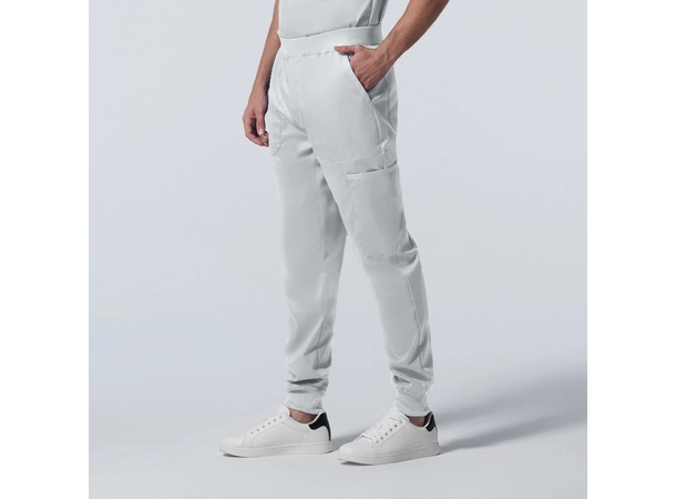 ProFlex Herrebukse med strikk i ben White L 