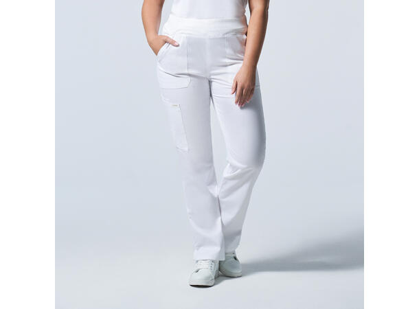 ProFlex bukse med rette ben White M 
