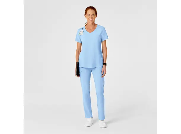 Renew Dambukse med høyt liv og smale ben Powder Blue XS 
