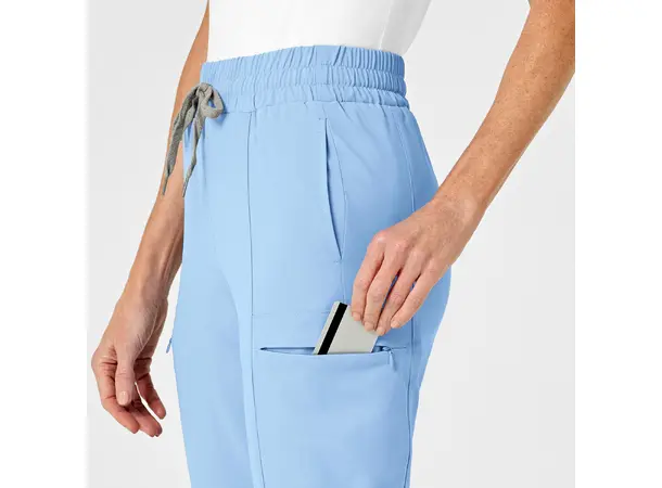 Renew Dambukse med høyt liv og smale ben Powder Blue XS 