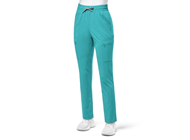 Renew Dambukse med høyt liv og smale ben Teal Blue XS 