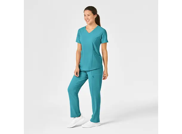 Renew Dambukse med høyt liv og smale ben Teal Blue XS 