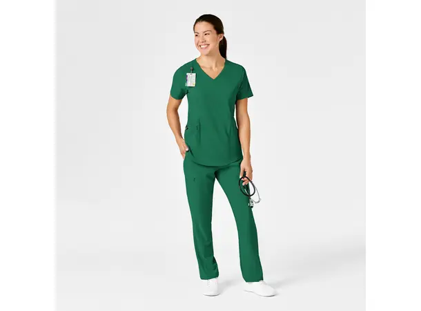 Renew Dametunika med V-hals og sidelomme Hunter M 