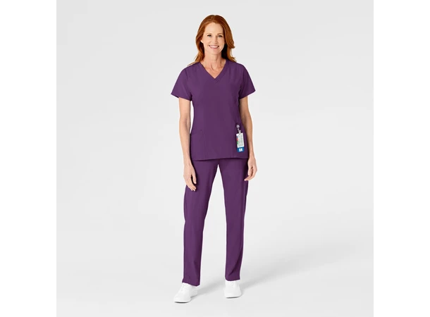 W123 Damebukse med rette ben Eggplant XL 