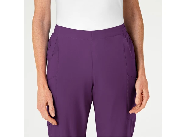 W123 Damebukse med rette ben Eggplant XL 