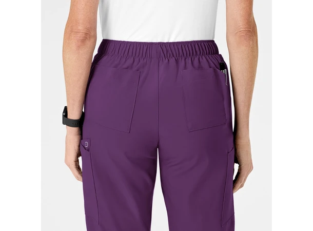 W123 Damebukse med rette ben Eggplant XL 