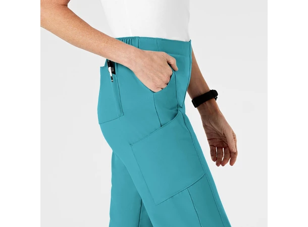 W123 Damebukse med rette ben Teal T3XL 