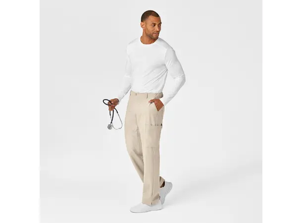 W123 Herrebukse med rette ben Khaki M 