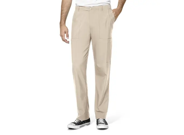 W123 Herrebukse med rette ben Khaki M 