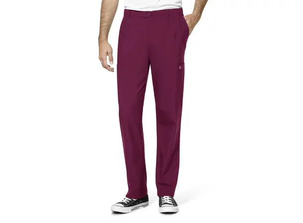 W123 Herrebukse med rette ben Wine XS 