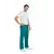 Unisex cargo bukse Teal XS 
