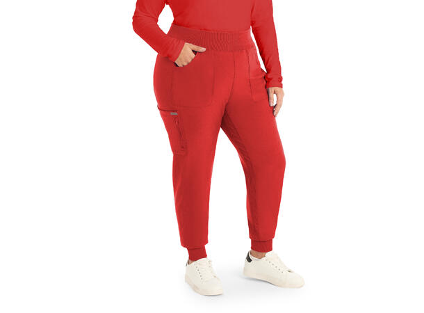 Forward bukse med elastikk i ben Red XL 