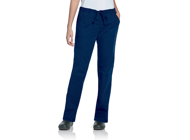 Pre-Washed bukse med lårlomme Navy XS 