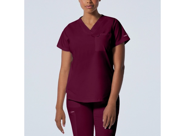 ProFlex Dametunika med brystlomme Wine 3XL 