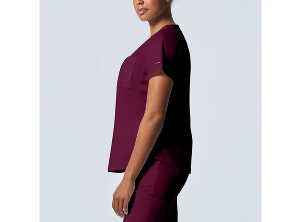 ProFlex Dametunika med brystlomme Wine 3XL 