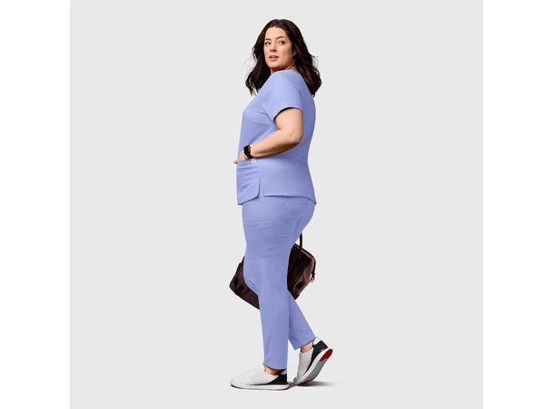 Thrive Damebukse med høyt liv Ceil Blue XL 