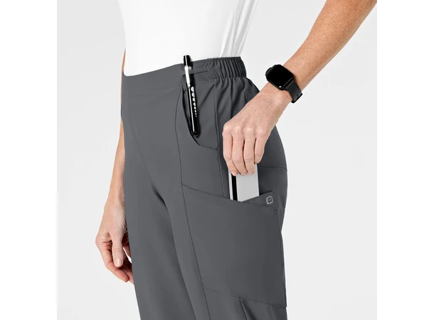 W123 Damebukse med rette ben Pewter XXL 