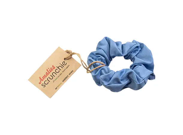 Amalies Scrunchie Lys blå One Size 