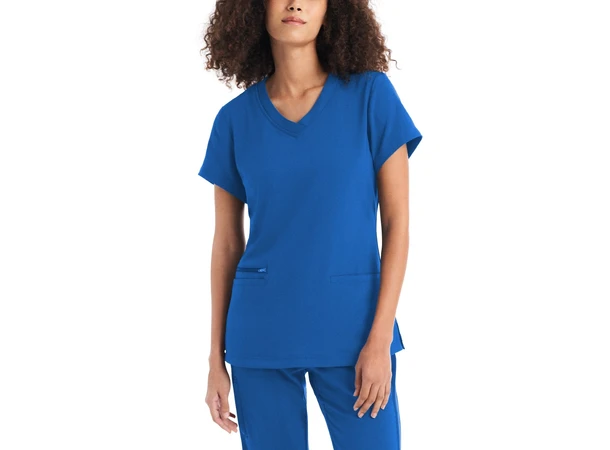 CRFT Dametunika med tre lommer Royal blue XS 