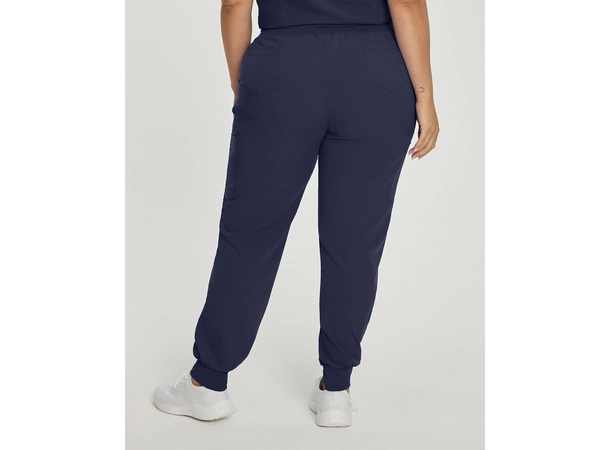 Marvella bukse med bred strikk i ben Navy XS 