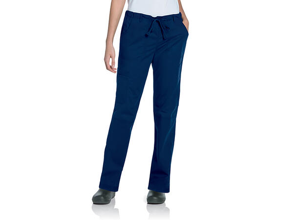 Pre-Washed bukse med lårlomme Navy XL 